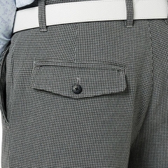 Quần FOOTJOY Chính Hãng - Golf Wear Brushed Houndstooth Pattern - Màu Xám | JapanSport 38579-FJ-F25-P06