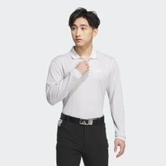 Áo Polo Adidas Nam Chính Hãng -  PRIMEKNIT long-sleeved shirt with seamless sides - Màu Trắng | JapanSport IM7301