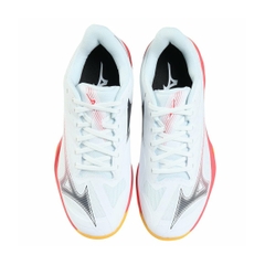 Giày Tennis Mizuno Chính hãng - Wave Exceed Court Wide OC - Màu Trắng | JapanSport 61GB2518-60