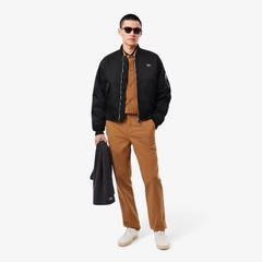 Áo Khoác Lacoste Chính hãng - Men's Water-Repellent Bomber Jacket - Màu Đen | JapanSport BH2899-51-031