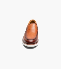 Giày Florsheim Nam Chính Hãng - Launch Moc Toe Venetian Slip On - Màu Nâu | JapanSport 14460-229