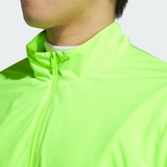 Áo Khoác Adidas Nam Chính Hãng -   Code Chaos short-sleeved windbreaker with half-zip closure - Màu Xanh  | JapanSport JJ0234