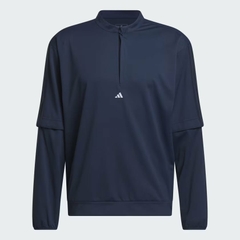 Áo Khoác Adidas Chính Hãng - Ultimate365 Half-Zip Pullover - Màu Xanh | JapanSport IR7148