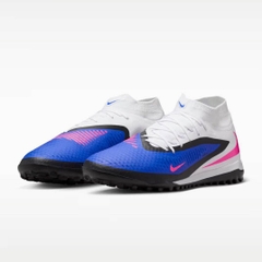 Giày Đá bóng Nike Chính Hãng - Nike Phantom 6 High Academy - Màu Trắng/Xanh | JapanSport HQ2277-446