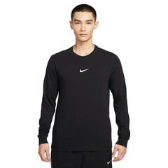Áo phông dài tay Nike Nam Chính Hãng -  Basketball Long-Sleeve Shirt - Màu Đen| JapanSport HV1771-010