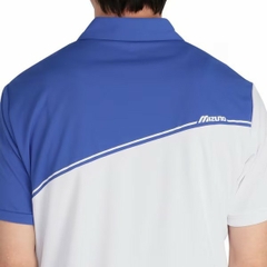 Áo Polo Mizuno Chính Hãng - Ice Touch Solar Cut Short Sleeve Zip-Up Shirt  - Màu Trắng | JapanSport E2MAC001-84