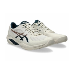 Giày Tennis Asics Nam Chính hãng - SOLUTION SWIFT FF 2 - Màu Trắng Ngà | JapanSport 1041A466-200