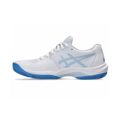 Giày Tennis Asics Nữ Chính hãng - GAME FF - Màu Trắng/Xanh | JapanSport 1042A281-100