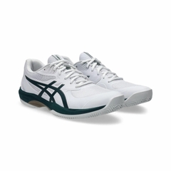 Giày Tennis Asics Nam Chính hãng - GAME FF CLAY/OC - Màu Trắng/Xanh | JapanSport 1041A490-100