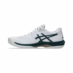 Giày Tennis Asics Nam Chính hãng - GAME FF CLAY/OC - Màu Trắng/Xanh | JapanSport 1041A490-100