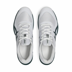 Giày Tennis Asics Nam Chính hãng - GAME FF CLAY/OC - Màu Trắng/Xanh | JapanSport 1041A490-100
