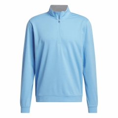 Áo Khoác Adidas Chính Hãng - Elevated Golf 1/4 Zip Sweatshirt - Màu Xanh | JapanSport IU4474