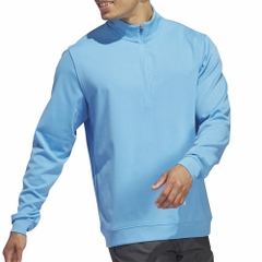 Áo Khoác Adidas Chính Hãng - Elevated Golf 1/4 Zip Sweatshirt - Màu Xanh | JapanSport IU4474