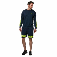 Quần Short Under Armour Chính Hãng - UA Storm Sweat - Màu Xanh | JapanSport 1368888-410