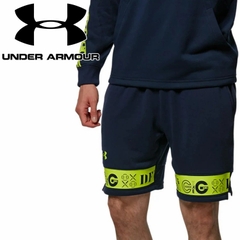 Quần Short Under Armour Chính Hãng - UA Storm Sweat - Màu Xanh | JapanSport 1368888-410