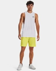 Quần Short Under Armour Chính Hãng - Woven Graphic Shorts - Màu Xanh Chanh | JapanSport 1370388-743
