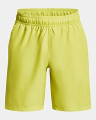 Quần Short Under Armour Chính Hãng - Woven Graphic Shorts - Màu Xanh Chanh | JapanSport 1370388-743