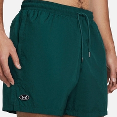Quần Short Under Armour Chính Hãng - Crinkle Woven Volley - Màu Xanh | JapanSport 1383351-449