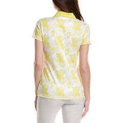 Áo Polo Adidas Nữ Chính Hãng - Ultimate365 Printed Polo - Màu Vàng | Japansport JC6766