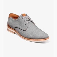 Giày Florsheim Nam Chính Hãng - Canvas Plain Toe Oxford - Màu Xám | JapanSport 14273-020