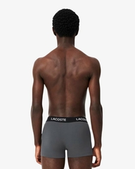 Quần Boxer Lacoste Chính hãng - Men's Cotton Jersey Trunks 5-Pack - Màu Xám | JapanSport 5H1292-51-XB4