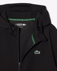 Áo Khoác Lacoste Chính hãng - Sport Stretch Zipped Hoodie - Màu Đen | JapanSport SH0152-51-031