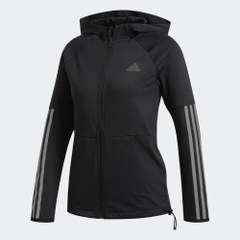 Áo Khoác Adidas Nữ Chính Hãng - TRAINING FULL-ZIP HOODIE - Đen | JapanSport EB5593