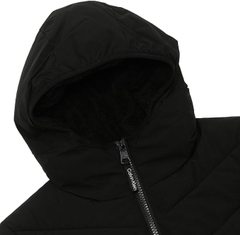 Áo Khoác Calvin Klein Chính Hãng - Hooded Stretch Jacket - Màu Đen | JapanSport CM155201 eby