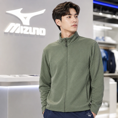 Áo Dài Tay Nam Mizuno Chính Hãng - Breath Thermo Ripple Quilt Hybrid - Nhiều Xanh | JapanSport B2MC151002