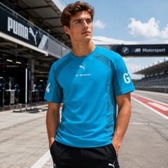 Áo Phông Puma Chính hãng - BMW M Motorsport Lifestyle T-Shirt Herren - Màu Xanh | JapanSport 632578-06