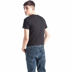Áo Phông Levi's Chính Hãng - Pure Cotton Round Neck Classic Logo Short Sleeve Black - Màu Đen | JapanSport 17783-0198
