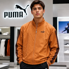 Áo Khoác Puma Chính Hãng - CORE HERITAGE Woven Lined Track Jacket - Màu Cam | JapanSport 683581-64