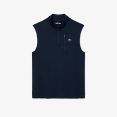 Áo Gile Lacoste Chính hãng - Half-Zip Layering Golf Vest - Màu Navy | JapanSport SH8957-51-166