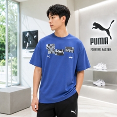 Áo Phông Puma Chính hãng - F1® Graphic Tee Men - Màu Xanh | JapanSport 630136-05