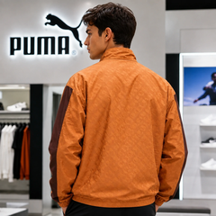 Áo Khoác Puma Chính Hãng - CORE HERITAGE Woven Lined Track Jacket - Màu Cam | JapanSport 683581-64