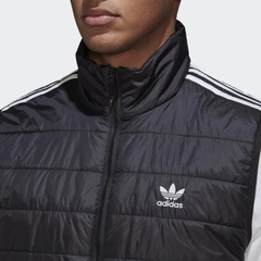 Áo Khoác Adidas Chính Hãng - PADDED STAND COLLAR PUFFER VEST - Đen | JapanSport HL9217