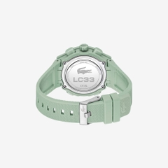 Đồng Hồ Lacoste Nữ Chính Hãng - LC33 Analog and Digital Silicone Watch - Màu Xanh | JapanSport 2001433