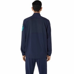 Áo Khoác Asics Chính Hãng - Cool Summer Knitted Jacket - Màu Xanh  | JapanSport 2031E989-400