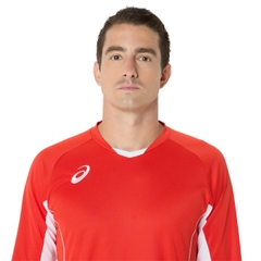 Áo Khoác Asics Chính Hãng - Asics long-sleeved indoor volleyball jersey - Màu Đỏ | JapanSport 2053A215-600
