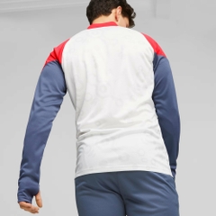 Áo Khoác Puma Nam Chính Hãng - individualCUP Football Quarter-zip Top - Màu Trắng | JapanSport 658483-53
