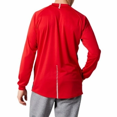 Áo Khoác Asics Chính Hãng - Soccer Team Long Sleeve Training Shirt - Màu Đỏ | JapanSport 2101A054-600
