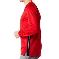 Áo Khoác Asics Chính Hãng - Soccer Team Long Sleeve Training Shirt - Màu Đỏ | JapanSport 2101A054-600