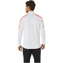 Áo Khoác Asics Chính Hãng - Dry Half-Zip - Màu Trắng | JapanSport 2101A176-100
