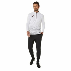 Áo Khoác Asics Chính Hãng - Dry Half-Zip - Màu Trắng | JapanSport 2101A176-100