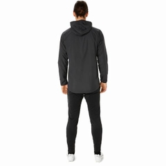 Áo Khoác Asics Chính Hãng - Fleece-lined Breaker - Màu Đen | JapanSport 2101A238-001