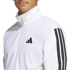 Áo Khoác Adidas Chính Hãng - Trigot 3s Regular Track Top - Màu Trắng | JapanSport JN6491