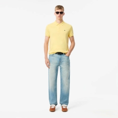 Áo Polo Lacoste Nam Chính hãng - Pima Cotton Polo - Màu Vàng | JapanSport DH2050-51-107