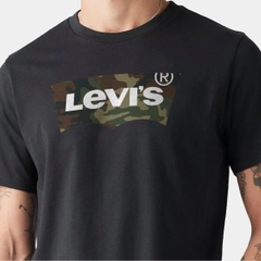 Áo Phông Levi's Chính Hãng - Graphic Crewneck Tee - Màu Đen | JapanSport 22491-1949