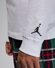 Áo Dài Tay Nam Nike Chính Hãng - Jordan Jumpman Chimney - Màu Trắng | JapanSport CV1745-100
