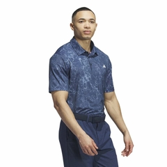 Áo Polo Adidas Chính Hãng - Ultimate365 Print - Màu Xanh | JapanSport IP2445